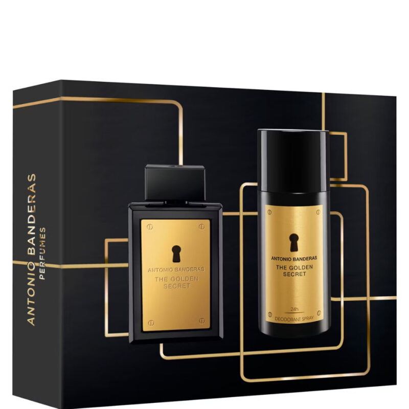 Estuche Antonio Banderas The Golden Secret - 100 ml - Eau de Toilette - Hombre