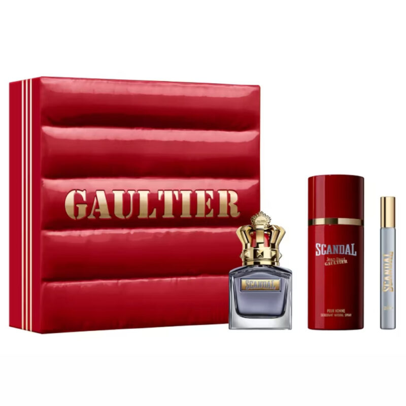 Estuche Jean Paul Gaultier Scandal Pour Homme - 100 ml - Eau de Toilette - Hombre