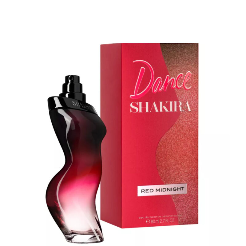 Perfume Shakira Dance Red Midnight - 80 ml - Eau de Toilette - Mujer