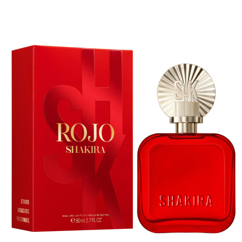Perfume Shakira Rojo - 80 ml - Eau de Toilette - Mujer