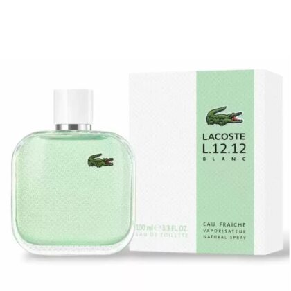 Perfume Lacoste Blanc - 100 ml - Eau de Fraiche Eau de Toilette - Hombre