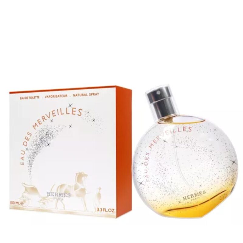 Perfume Hermé's Eau Des Merveilles - 100 ml - Eau de Toilette- Mujer